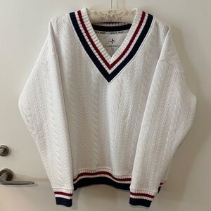 Tuckernuck ‘Americana’ cable pullover ✨